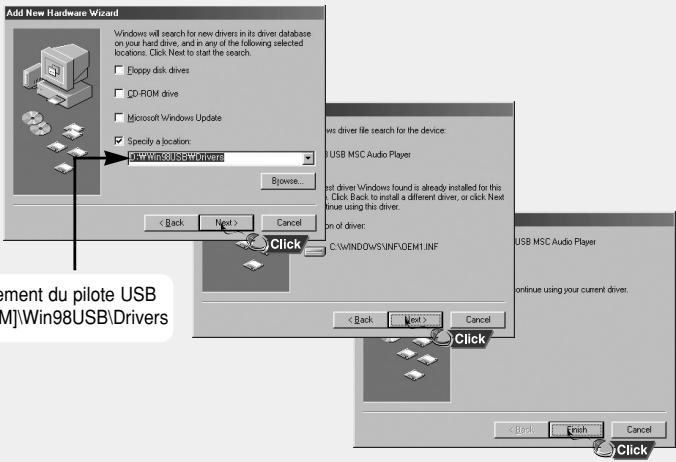 SAMSUNG YP-U1Z - Dans Windows 98SE - 2