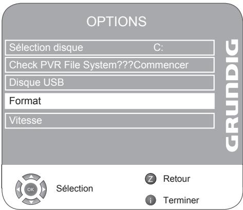 GRUNDIG 40VLE8040C - Mode PVR - 1
