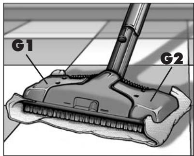 ARIETE 4208 MULTI VAPORI - Brosse pour les sols - 1