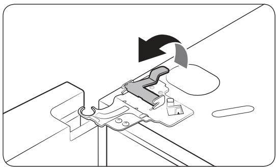 SAMSUNG RF23R62E3S9 - Démontage des portes du réfrigérateur - 3