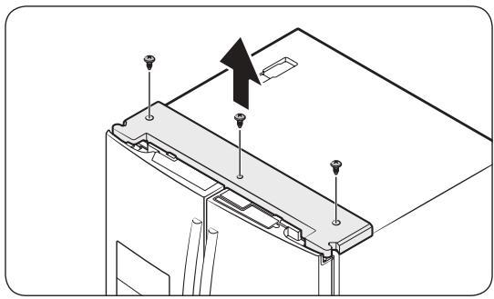 SAMSUNG RF23R62E3S9 - Démontage des portes du réfrigérateur - 1