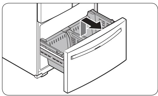 SAMSUNG RF23R62E3S9 - Bac inférieur - 1