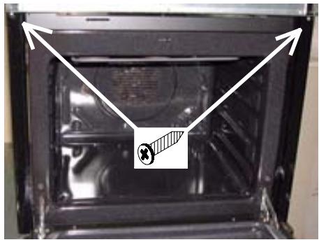 ROSIERES FE 6086/2 INOX - - Fixation dans la niche d'encastrement - 1