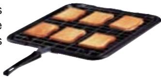 ROSIERES FE 6086/2 INOX - Le plat à pâtisserie - 2
