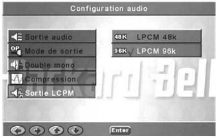 PACKARD BELL DVD DIVX450 - Sortie LPCM - 1