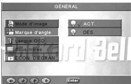 PACKARD BELL DVD DIVX450 - Marque d'angle - 2