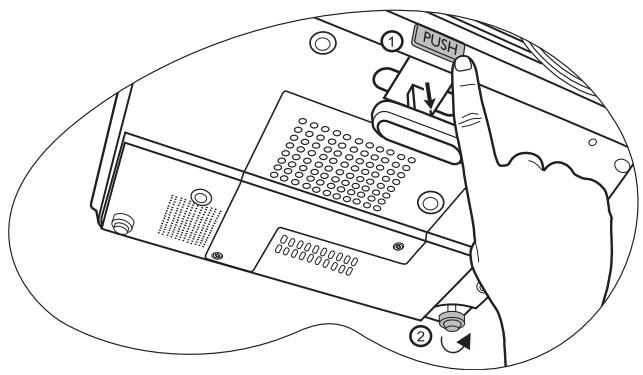 BENQ MP611 - Ajustement de l'angle de projection - 2