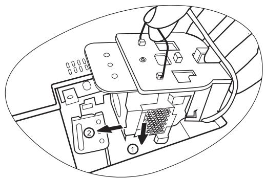 BENQ MP611 - Remplacement de la lampe - 8