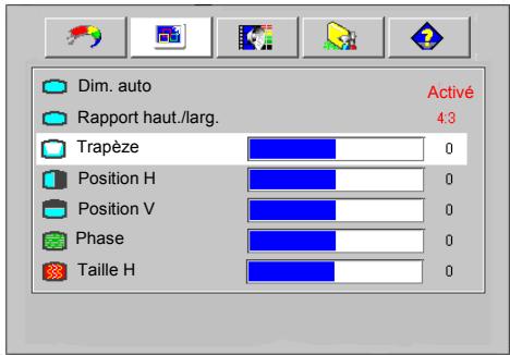BENQ MP611 - Utilisation des menus - 3