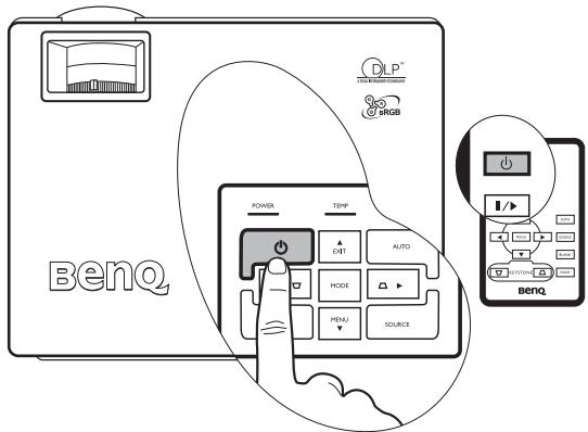 BENQ MP611 - Mise en marche - 3
