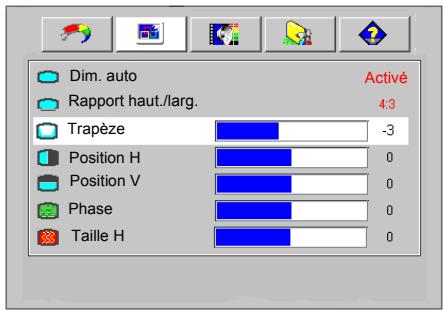 BENQ MP611 - Utilisation des menus - 2