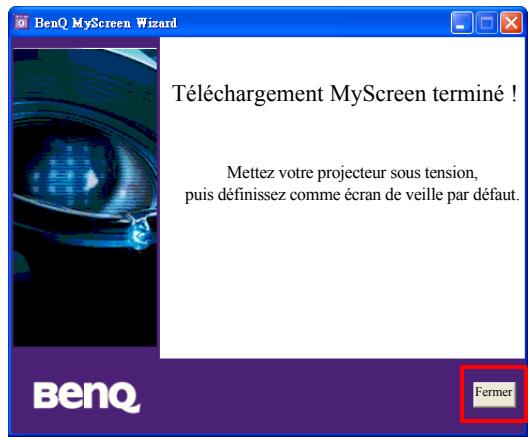 BENQ MP611 - Creation de votre propre écran de démarriage - Fonction MyScreen - 7