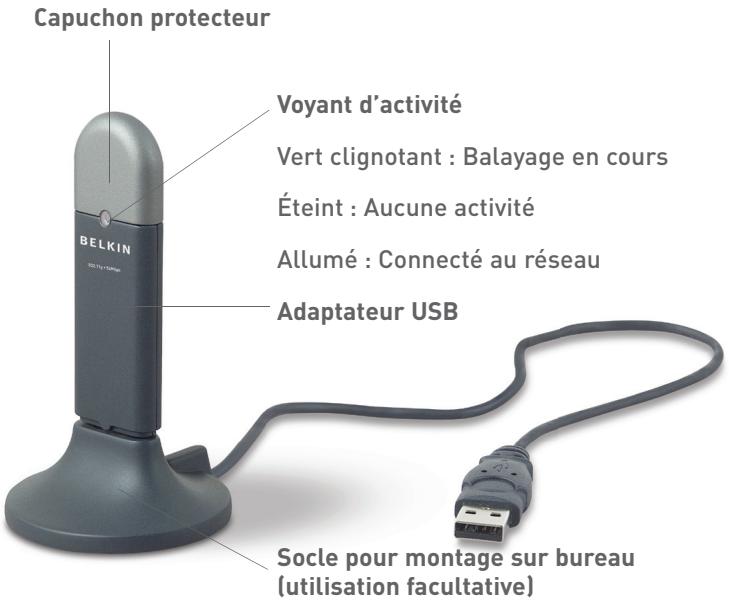 BELKIN F5D7050 - Contenu de l'emballage - 1