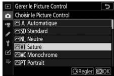 NIKON Z5+24-50MM+FTZ - Sélectionnez un Picture Control. - 1