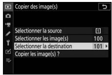 NIKON Z5+24-50MM+FTZ - Choisissez [Sélectionner la destination]. - 1