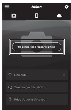 NIKON Z5+24-50MM+FTZ - Périphérique Android : démarrez l'application SnapBridge. - 2