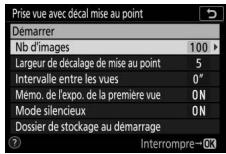 NIKON Z5+24-50MM+FTZ - Paramétrz les réglages de décalage de la mise au point. - 1