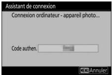 NIKON Z5+24-50MM+FTZ - Dans Wireless Transmitter Utility, saisissez le code d'authentication affiché par l'appareil photo. - 1