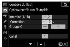 NIKON Z5+24-50MM+FTZ - : réglez les paramètres du contrôle sans fil simplifié. - 2