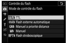 NIKON Z5+24-50MM+FTZ - Mode de contrôle du flash - 1