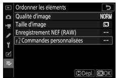 NIKON Z5+24-50MM+FTZ - Positionnez la rubrique. - 1
