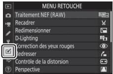 NIKON Z5+24-50MM+FTZ - Menu Retouche: création de copies retouchées - 1