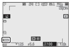 NIKON Z5+24-50MM+FTZ - Niveau de charge de l'accumulateur - 1