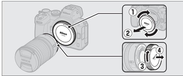 NIKON Z5+24-50MM+FTZ - Fixation d'un objectif - 1