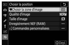 NIKON Z5+24-50MM+FTZ - Positionnez la nouvelle rubrique. - 1