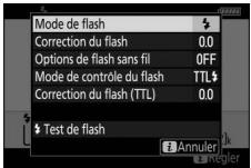 NIKON Z5+24-50MM+FTZ - Modification des réglages du flash - 1