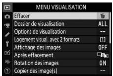 NIKON Z5+24-50MM+FTZ - Placez le curseur dans le menu sélectionné. - 2