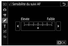 NIKON Z5+24-50MM+FTZ - g5 : Sensibilité du suivi AF - 1