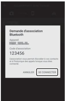 NIKON Z5+24-50MM+FTZ - Appareil photo/périphérique Android : démarrez le processus d'association. - 2