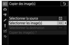 NIKON Z5+24-50MM+FTZ - Choisissez [Sélectionner les image(s)]. - 1