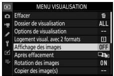 NIKON Z5+24-50MM+FTZ - Mettez en surbrillance une rubrique de menu. - 2