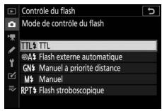 NIKON Z5+24-50MM+FTZ - Mode de contrôle du flash - 1