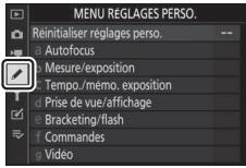 NIKON Z5+24-50MM+FTZ - Réglages personnalisés : réglage précis des paramètres de l'appareil photo - 1