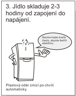 TCL RF282BSFO - Přípravy před použitím - 3