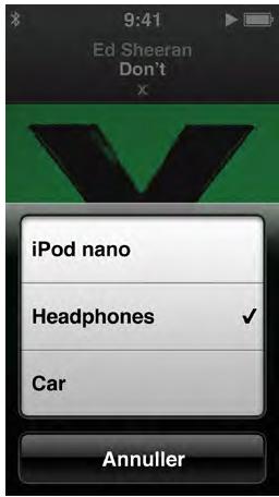 APPLE iPD NANO 16GB WH/SLV - Basculement entre des appareils de sortie audio - 1