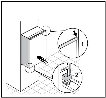 SAUTER SLVA34 - Dimensions de la niche - 4