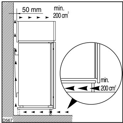 SAUTER SLVA34 - Dimensions de la niche - 1