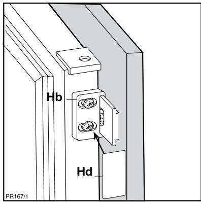 SAUTER SLVA34 - Dimensions de la niche - 14