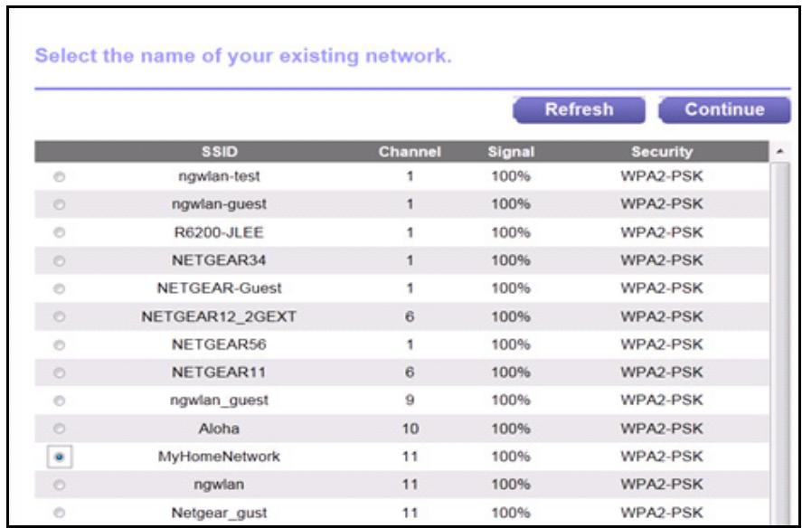 NETGEAR REPETEUR N150FR - Connect the Booster to an Existing Wireless Network - 1