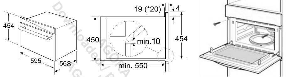 DARTY CMC245BS - Encastrement - 1