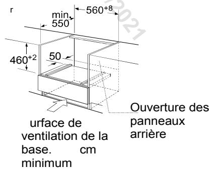 DARTY CMC245BS - Dimensions d'installation - 2