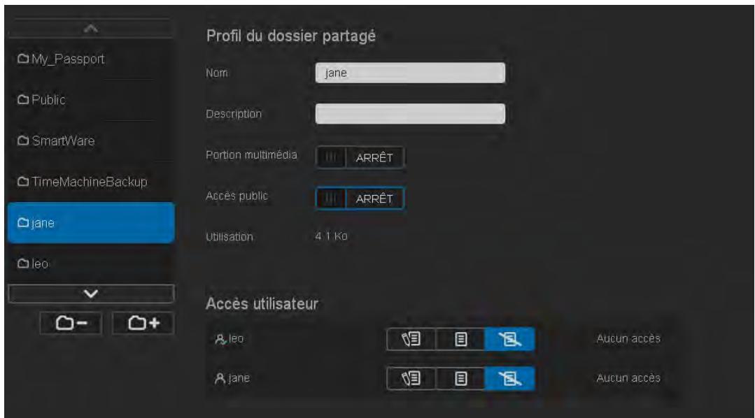 WESTERN DIGITAL MY CLOUD 3TO - Rendre un partage privé - 1