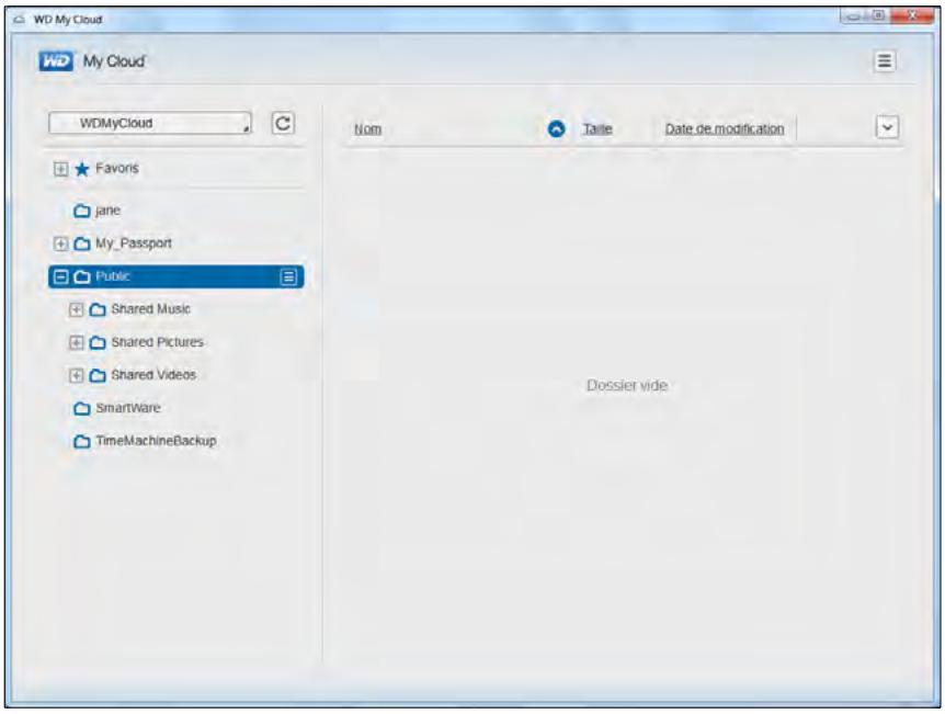 WESTERN DIGITAL MY CLOUD 3TO - Utilisation de l'app WD My Cloud for Desktop - 4
