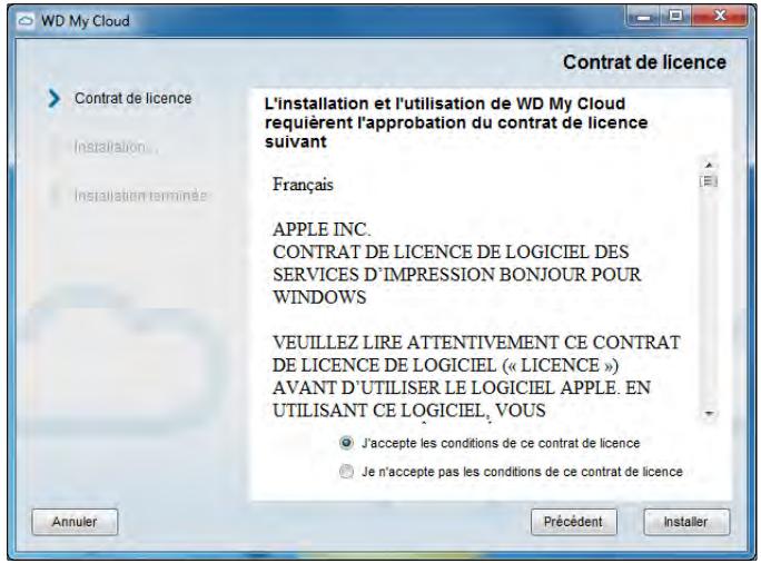 WESTERN DIGITAL MY CLOUD 3TO - Installation et accès à l'app WD My Cloud™ for Desktop - 3