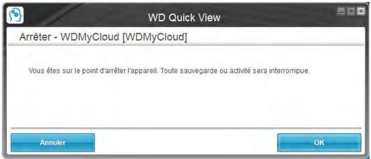 WESTERN DIGITAL MY CLOUD 3TO - Arrêt en toute sécurité - 1