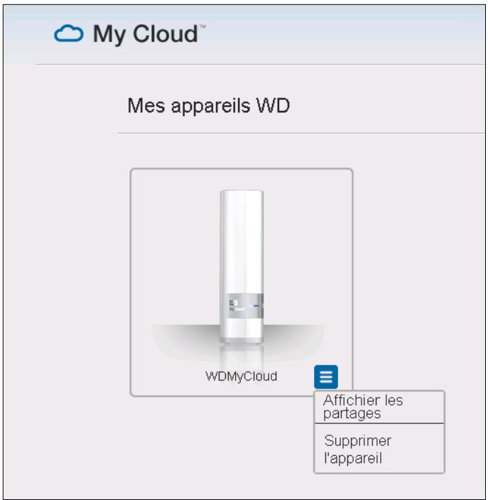 WESTERN DIGITAL MY CLOUD 3TO - Utilisation de votre cloud personnel (wdmycloud.com) - 1
